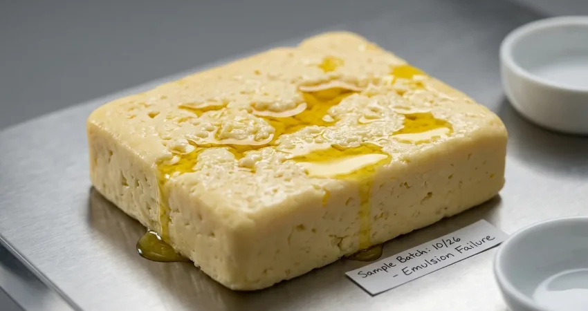 The Chemistry of Flawless Emulsion: How to Prevent Free Oil Separation and Phase Variance in Processed Cheeses